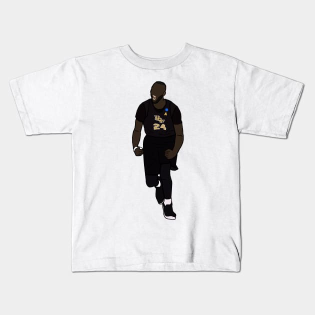 Tacko Fall - NCAA College Basketball UCF Kids T-Shirt by xavierjfong